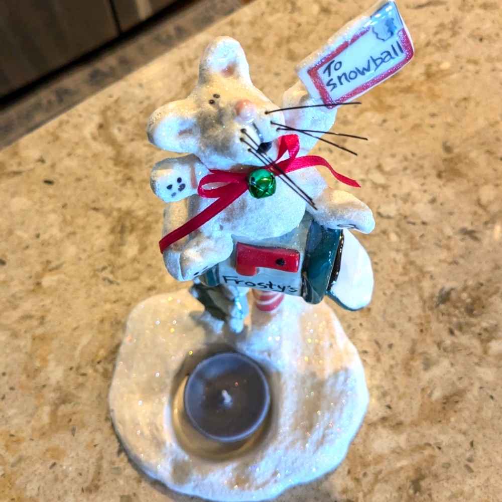 Blue Sky Christmas Cat